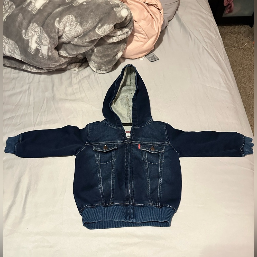 toddler levi denim jacket